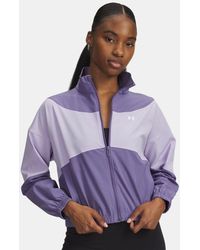 Under Armour - Rival Woven Jacket Luxe Crest - Lyst