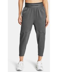 Under Armour - Pantaloni Journey Rib Da Donna Castlerock / Castlerock - Lyst