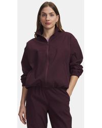 Under Armour - Unstoppable Woven Full Zip Ox Blood Ox Blood - Lyst