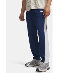 Under Armour - Rival Woven Colorblock Pants Blackout Highland Buff - Lyst