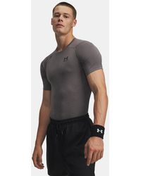 Under Armour - Heatgear Carbon Heather - Lyst