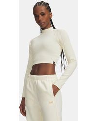 Under Armour - Rival Rib Mock Long Sleeve Winter - Lyst