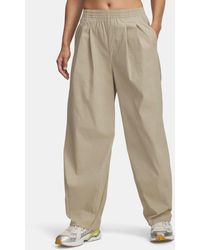 Under Armour - Unstoppable Webstoff
Hose Für Damen City Khaki Schwarz - Lyst