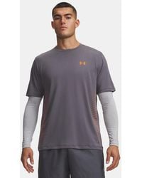 Under Armour - Tech Play Short Sleeve Castlerock Outrageous Outrageous - Lyst