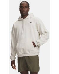 Under Armour - Icon Heavyweight Terry Hoodie Summit Ultimate - Lyst