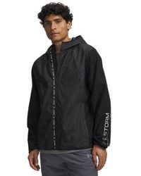 Under Armour Ua Unstoppable Cold Weather Crew in Blue for Men | Lyst