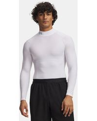 Under Armour - Heatgear Elite Compression Mock Long Sleeve Reflective - Lyst