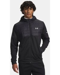 Under Armour - Armour Fleece Pro Utility
Oberteil Mit Durchgehendem Zip Für Herren Weiß - Lyst