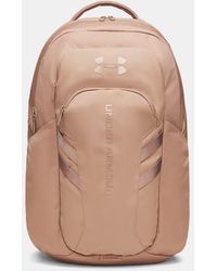 Under Armour - Hustle 6.0 Pro Backpack Deep Almond Deep Almond - Lyst