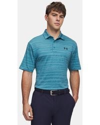 Under Armour - Playoff Jacq Rd Polo Boundless Midnight - Lyst