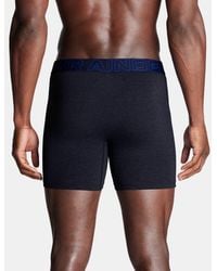 Under Armour - Ua Performance Cotton 6" 3-pack Boxerjock - Lyst
