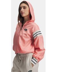 Under Armour - Ua Icon Woven Heritage 1⁄4 Zip - Lyst