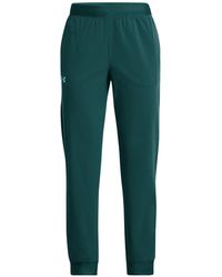 Under Armour - Armoursport gewebte jogginghose für mädchen hydro teal / radial turquoise ylg (149 - 160 cm) - Lyst