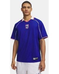 Under Armour - '96 Country Collection Global Football Jersey Royal - Lyst