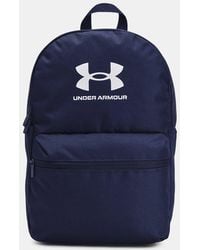 Under Armour - Essential Lite-Rucksack Midnight Blaue Marine Midnight Blaue Marine Weiß - Lyst