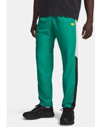 Under Armour - Rival Woven Colorblock Pants Geode Zeppelin - Lyst
