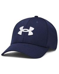 Under Armour - Blitzing Low Stretch Fit Cap Royal - Lyst