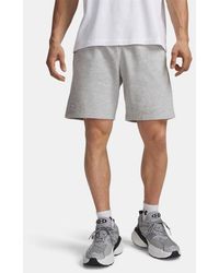 Under Armour - Rival Fleece 10" Shorts Mod Light Heather - Lyst