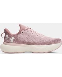 Under Armour - Infinite Hardloopschoenen Voor Tourmaline Roze Mist Summit Wit - Lyst