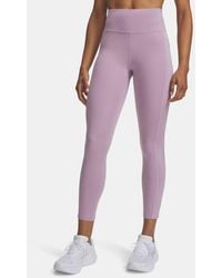 Under Armour - Velociti Ankle Tights Mauve Reflective - Lyst
