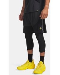 Under Armour - Curry Splash Shorts Anthracite - Lyst