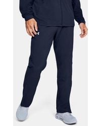 Under Armour Fleece Project Rock Warm Up Pants in Gray for Men | Lyst