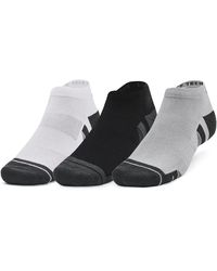 Under Armour - Performance Tech 3-pack Low Cut Socks - Lyst