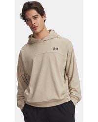 Under Armour - Rival Lightweight Hoodie City Khaki - Lyst