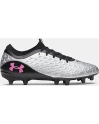 Under Armour - Magnetico Select 6 Fg Soccer Cleats Metallic Frenzy - Lyst