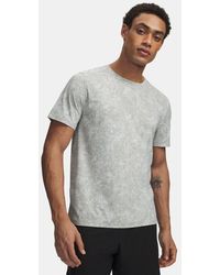 Under Armour - Velociti Pro Printed Short Sleeve Titanium Reflective - Lyst