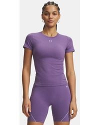 Under Armour - Vanish Seamless Short Sleeve Luxe Crest Crest - Lyst