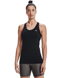 Under Armour - Fitted Racerback Tank Top - Lyst