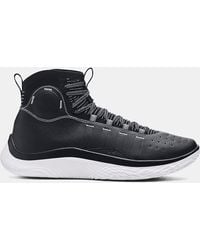 Under Armour - Scarpe Da Basket Curry 4 Flotro / Halo Grigio / Bianco - Lyst