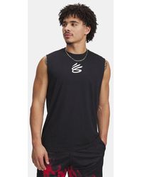 Under Armour - Curry Sleeveless T-Shirt - Lyst