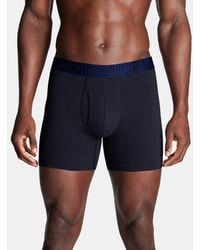 Under Armour - Performance Baumwolle
Boxerjock (15 Cm) Im 3Er-Pack Für Herren Midnight Blaue Marine Stahl Full Heather Castlerock - Lyst