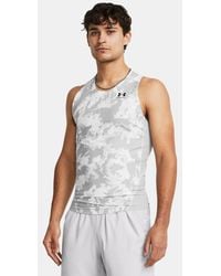 Under Armour - ' Heatgear Iso-Chill Printed Tank Mod - Lyst