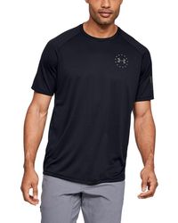 under armour men's freedom tech quarter zip pullover