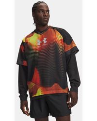 Under Armour - Icon Mesh Short Sleeve Jersey Flash Light Dark Reflective - Lyst