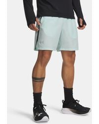 Under Armour - Shorts Launch Da 18 Cm (7" Da Uomo Refresh Mint Nero Riflettente - Lyst
