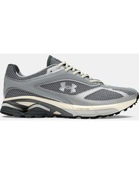 Under Armour - Apparition Shoes Steel Ivory Dune Metallic - Lyst
