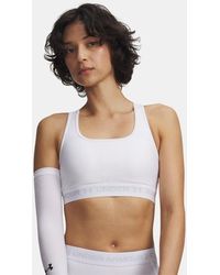 Under Armour - Mid Crossback Bra - Lyst