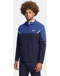 Under Armour - Vanish Woven Utility Jacket Midnight Tech Reflective - Lyst