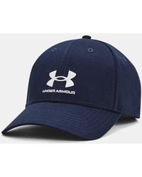 Under Armour - Essential Low
Verstellbare Kappe Für Herren Midnight Blaue Marine Weiß - Lyst