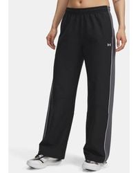 Under Armour - Pantaloni Rival Swoven Da Donna Castlerock Bianco - Lyst