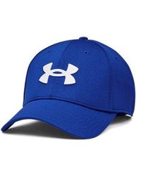 Under Armour - Blitzing Low Stretch Fit Cap Royal - Lyst