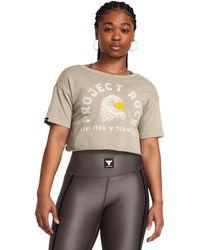 Under Armour - Project Rock Balance Graphic T-shirt - Lyst