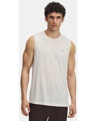 Under Armour - Camiseta De Tirantes Trail Run Launch Para Hombre Piedra Reflectante - Lyst