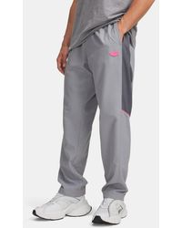 Under Armour - Rival Woven Colorblock Pants Steel Castlerock Frenzy - Lyst