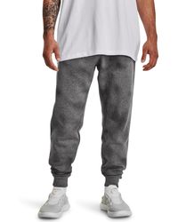 Under Armour - Rival Fleece Printed joggers - Lyst