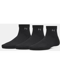 Under Armour - Ua Vanish 3-pack Quarter Socks - Lyst